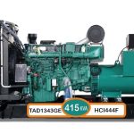 دیزل ژنراتور ولوو پنتا 415kva کاوا مدل TAD 1343 GE با ژنراتور استمفورد انگلستان مدل HCI444F