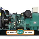 دیزل ژنراتور ولوو پنتا 630kva کاوا مدل TAD 1642 GE با ژنراتور استمفورد انگلستان مدل HCI544E
