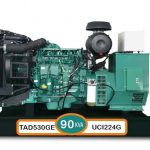دیزل ژنراتور ولوو پنتا 85kva الی 90kva کاوا مدل TAD 530 GE با ژنراتور استمفورد انگلستان مدل UCI224G