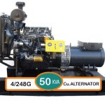 دیزل ژنراتور موتورسازان تبریز 50kva مدل 4.248G با ژنراتور طرح استمفورد