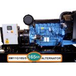 دیزل ژنراتور بادوین 150kva الی 165kva کاوا مدل 6M11G165/5 با ژنراتور طرح استمفورد