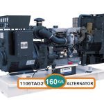 دیزل ژنراتور ایوول(لوول سابق)160kva مدل 1106TAG2 با ژنراتور استمفورد پاور چین مدل FLD274D