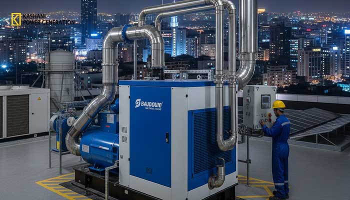 دیزل ژنراتور برای مجتمع تجاری و اداری