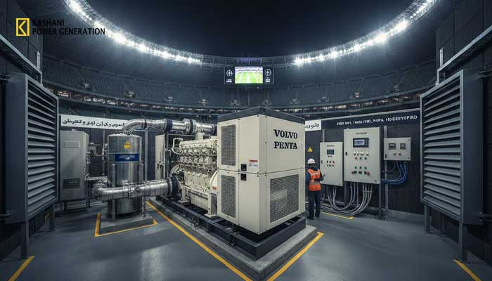 دیزل ژنراتور برای استادیوم 