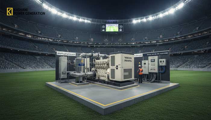 دیزل ژنراتور برای استادیوم ورزشی